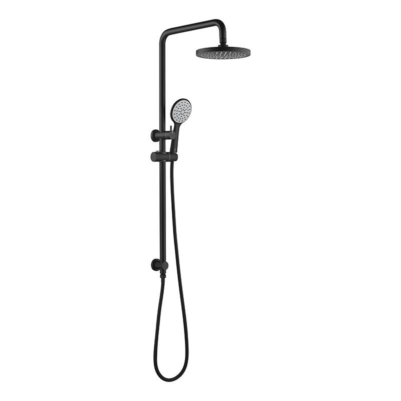 Brass Shower Set with Sliding Rail