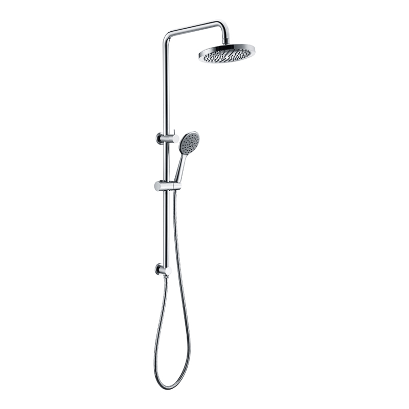 Brass Shower Set with Sliding Rail