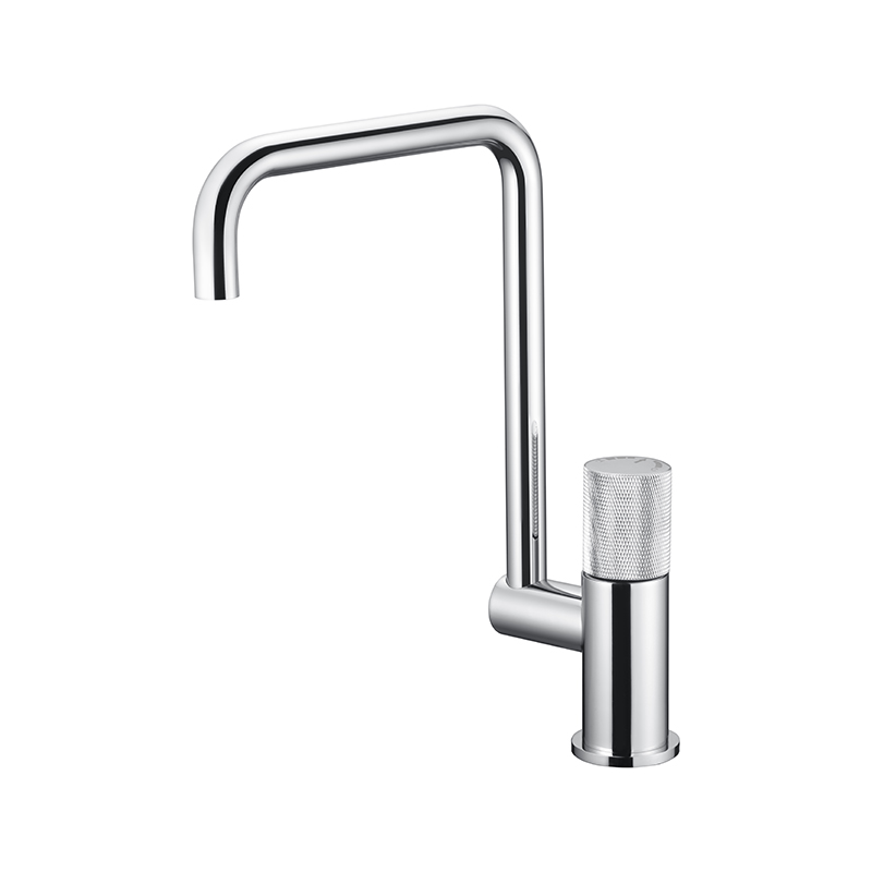 Polished Chrome Kitchen Single Lever Taps