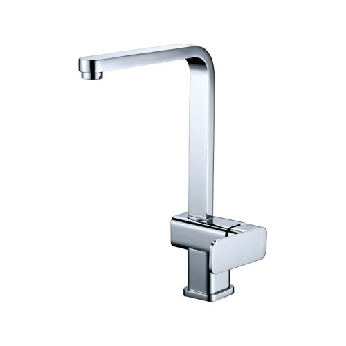 Chrome Kitchen Deck Pillar Faucet