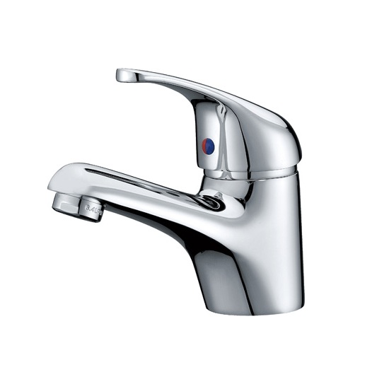 Chrome Single-Handle Basin Tap