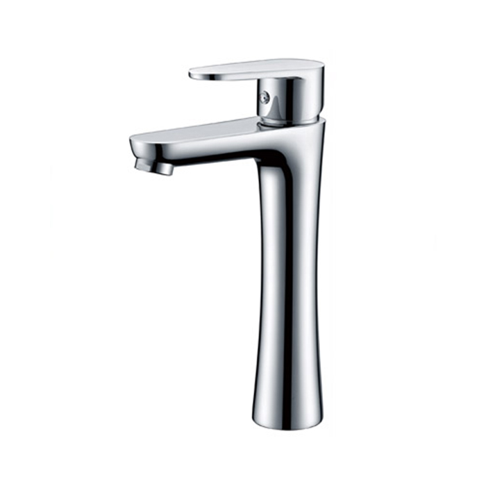 Traditional High-Rise Basin Mixer Tap