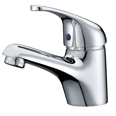 Chrome Single-Handle Basin Tap